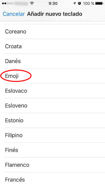 如何向你的 iPhone 的键盘添加图释或 emojis - 图像 4 - 教授-falken.com