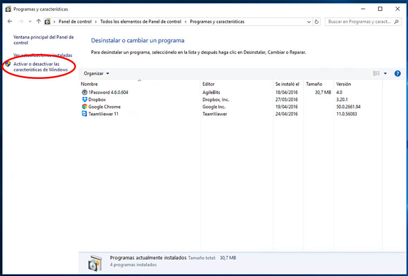 Comment faire pour installer l’utilitaire Telnet dans Windows 10 - Image 2 - Professor-falken.com