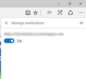Comment faire pour désactiver le navigateur Edge Microsoft sur les notifications de Windows 10 - Image 4 - Professor-falken.com