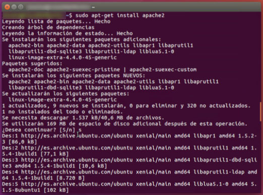 Come installare il server web Apache 2 in Ubuntu (Linux) - Immagine 2 - Professor-falken.com